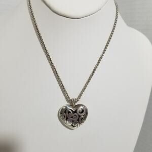 Brighton necklace 15" 2" ext. scroll work retired 1.1641